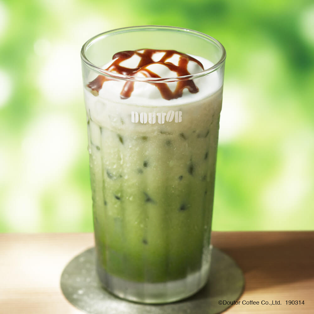 ドトール 沖縄抹茶黒糖ラテ