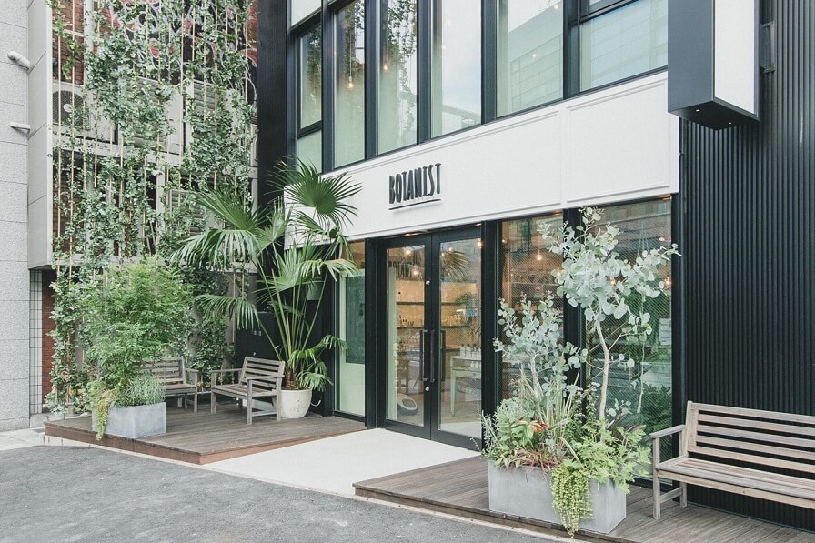 BOTANIST cafe 外観