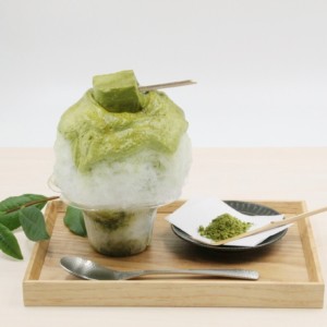 日本茶スタンドカフェ「八屋(はちや)」8月限定のかき氷は『煎茶エスプーマのかき氷』!
