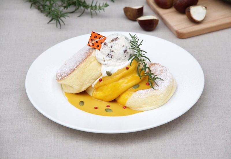 幸せのパンケーキ かぼちゃのパンケーキ