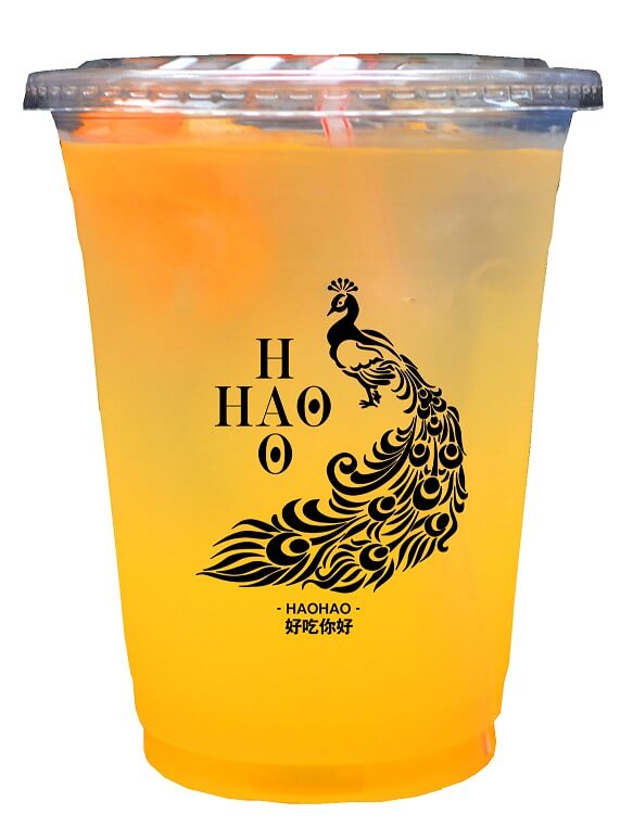 新宿御苑 生タピオカ専門店「好吃你好(ハオツーニーハオ)HAOHAO」 オレンジソーダ