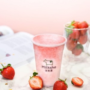 台湾発のドリンクブランド「Milksha」から日本限定 新メニュー「フレッシュいちごミルク」発売開始!