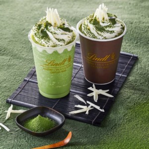 【新作】リンツ ショコラ カフェで 抹茶×チョコレート ドリンクを発売開始!