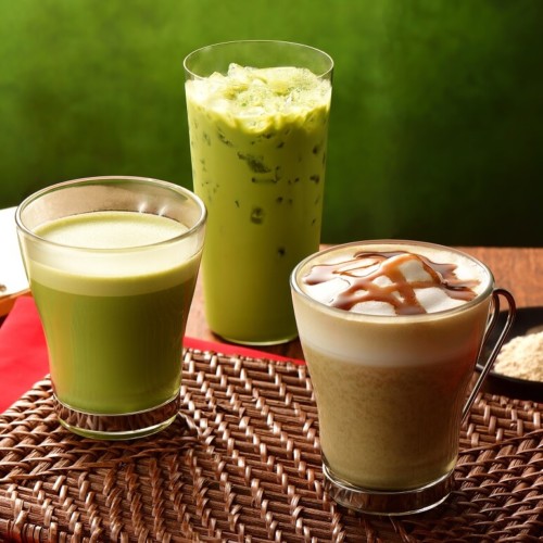 カフェドクリエ 加賀棒ほうじ茶カプチーノ
