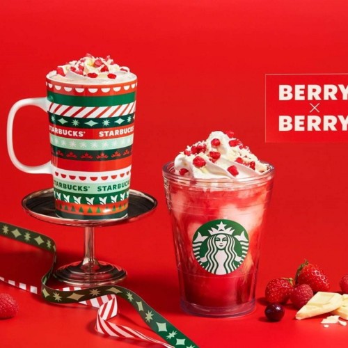 スタバ ベリー×ベリー レアチーズ フラペチーノ