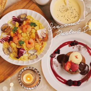 【期間限定】カフェココノハから冬限定「いちごとベリーのココアパンケーキ」発売!