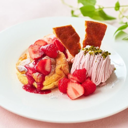 ニューヨークラウンジ by インターコンチネンタル 東京ベイストロベリースフレパンケーキ