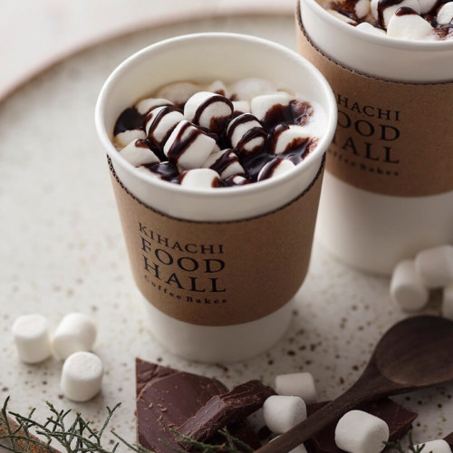 KIHACHI FOOD HALL Coffee Bakes チョコレート マシュマロ ラテ