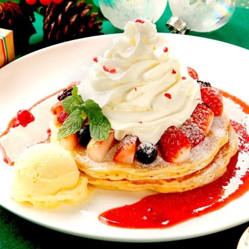 クアアイナ クリスマスパンケーキ