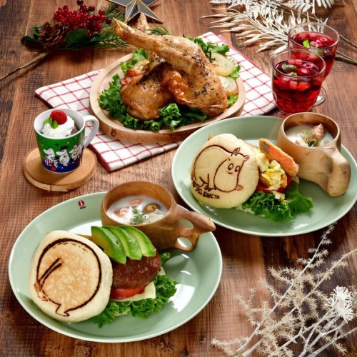ムーミンカフェの冬限定メニュー