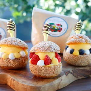 【新作】資生堂パーラー自由が丘限定!希少なハチミツを使ったスイーツバーガー発売