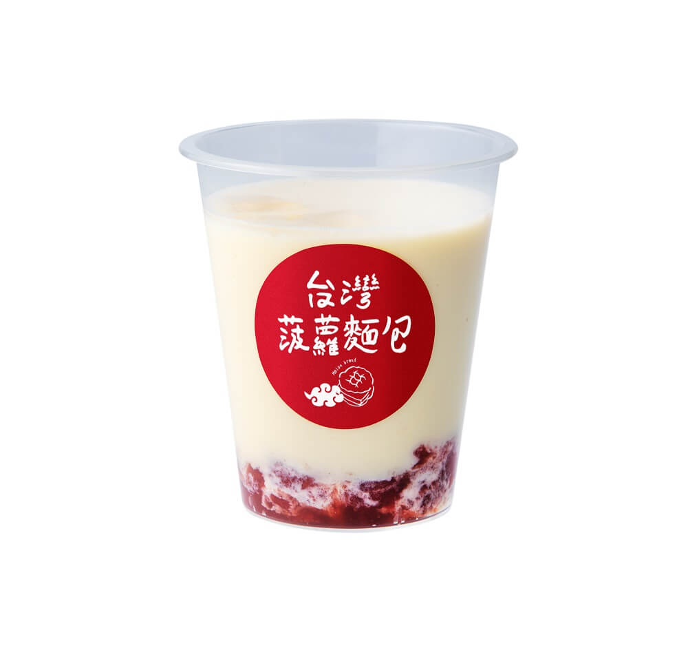 台湾メロンパン 豆乳ドリンク