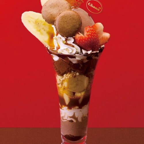 銀座コージーコーナー ガーナジェラートのLOVING♡パフェ