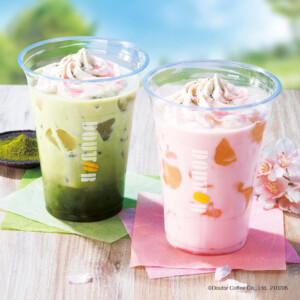 【期間限定】ドトールで春フェア開催!「わらび餅入り 桜抹茶オレ」や「宇治抹茶のミルクレープ」など