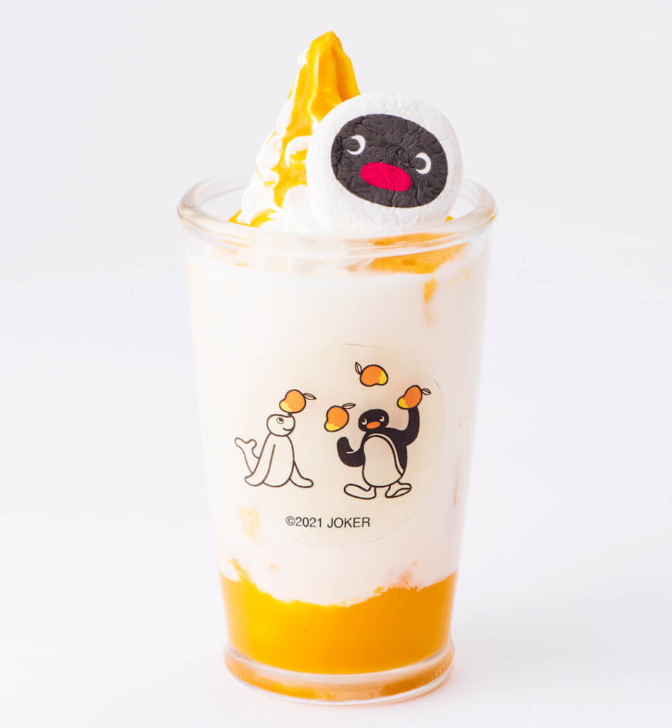 atari CAFE&DINING 池袋PARCO店 ピングーコラボ ふるーつミルク
