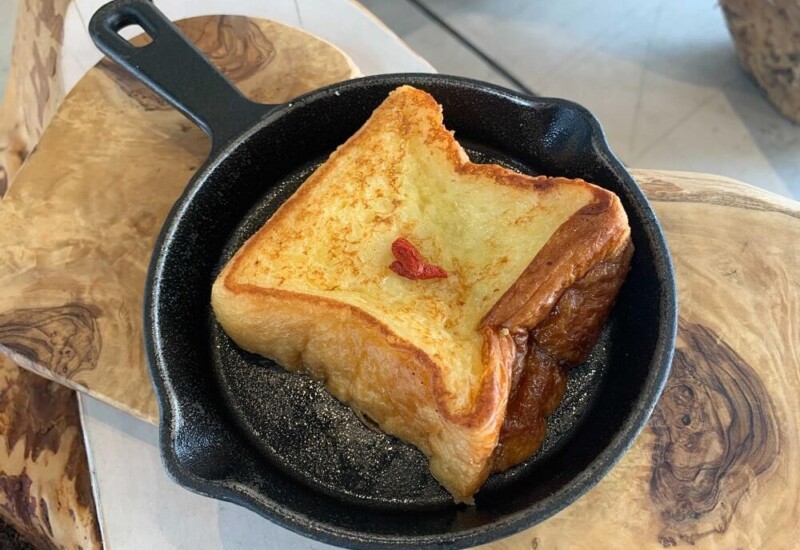 パンとエスプレッソと自由形 杏仁ミルクフレンチトースト