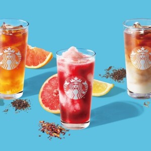 【新作】スターバックスコーヒーで気分に合わせて選べる3種類のティービバレッジ発売!ピンクフローズン・ゆずシトラス・ほうじ茶
