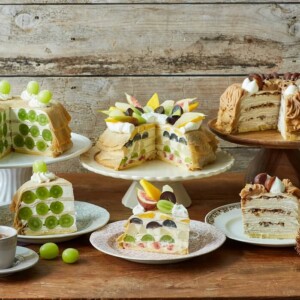 【期間限定】Afternoon Tea LOVE&TABLEでシャインマスカット、巨峰などの秋のホームメイドクレープ&ドリンクを発売!