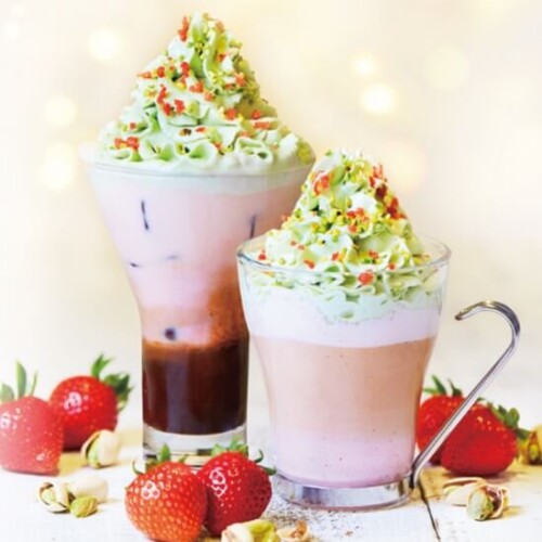 イリーカフェ ドルチェプレッソ ピスタチオ&ストロベリー