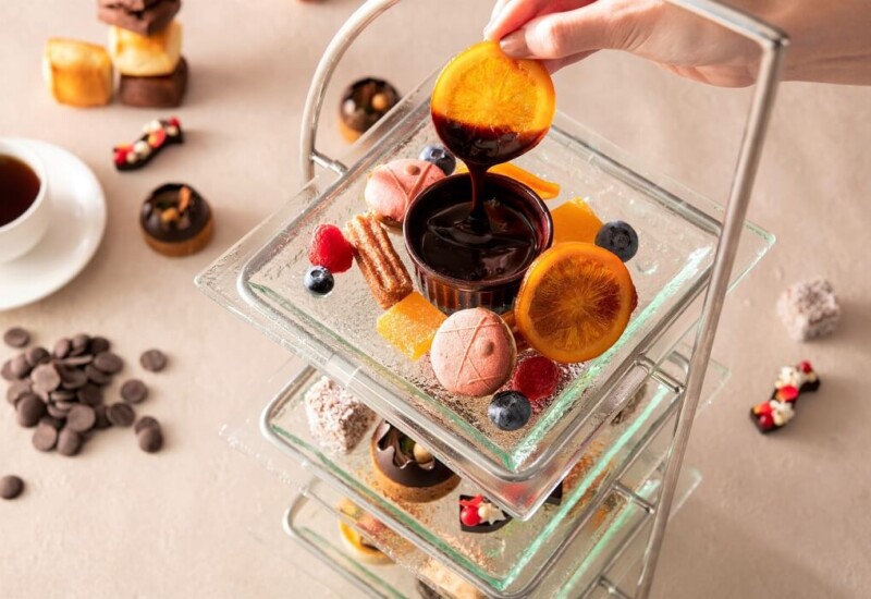 ヨコハマ グランド インターコンチネンタル ホテル チョコレートアフタヌーンティー
