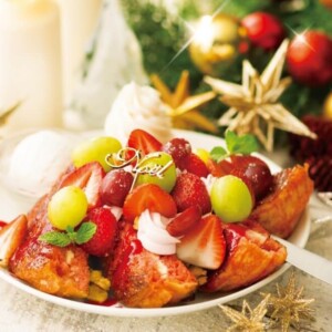 【期間限定】フレンチトーストIvorish で『ベリークリスマス2021』発売!苺たっぷりのピンク色のフレンチトースト