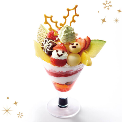 タカノフルーツパーラー Xmasパフェ