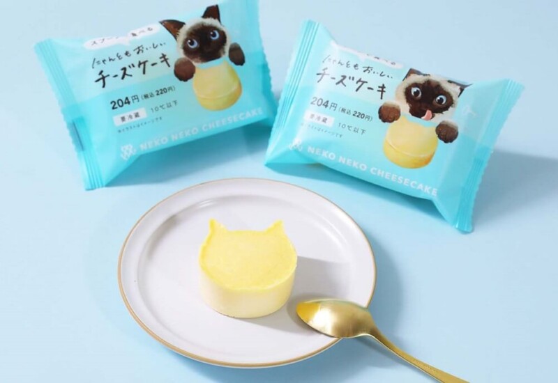 にゃんともおいしいチーズケーキ