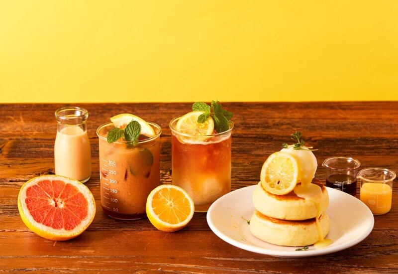 ローステッドコーヒーラボラトリー 柑橘ドリンク・パンケーキ